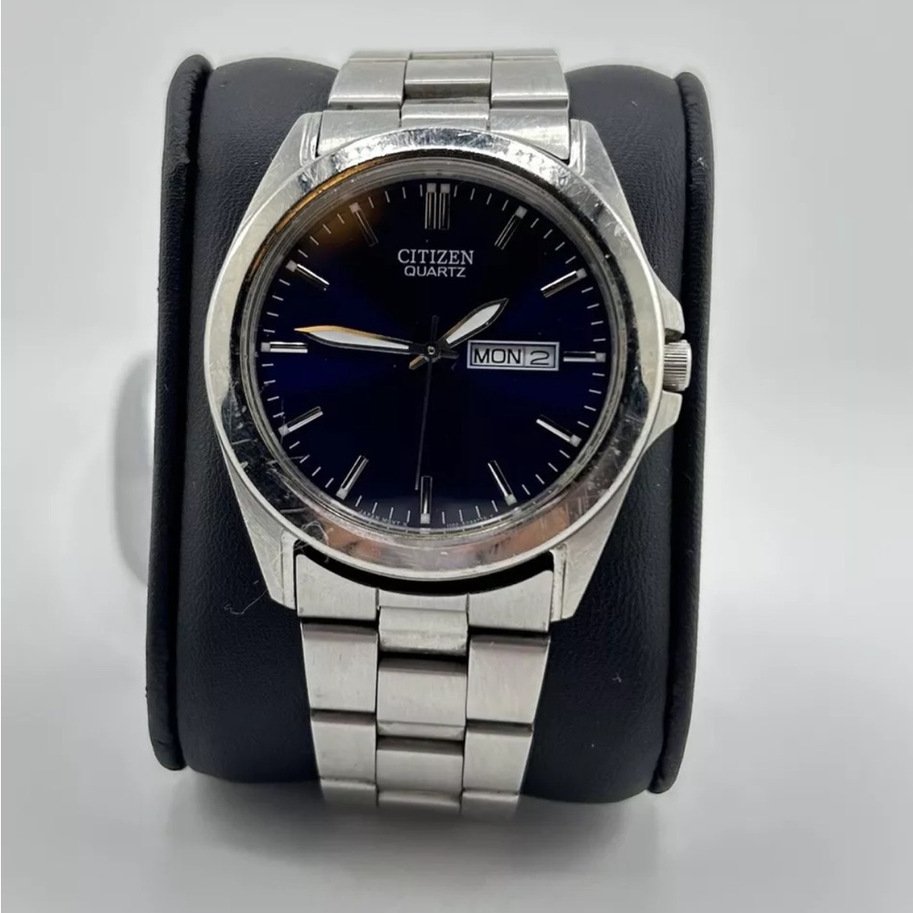 Citizen 40mm Silver Stainless Steel BF0500-57L #39 new battery